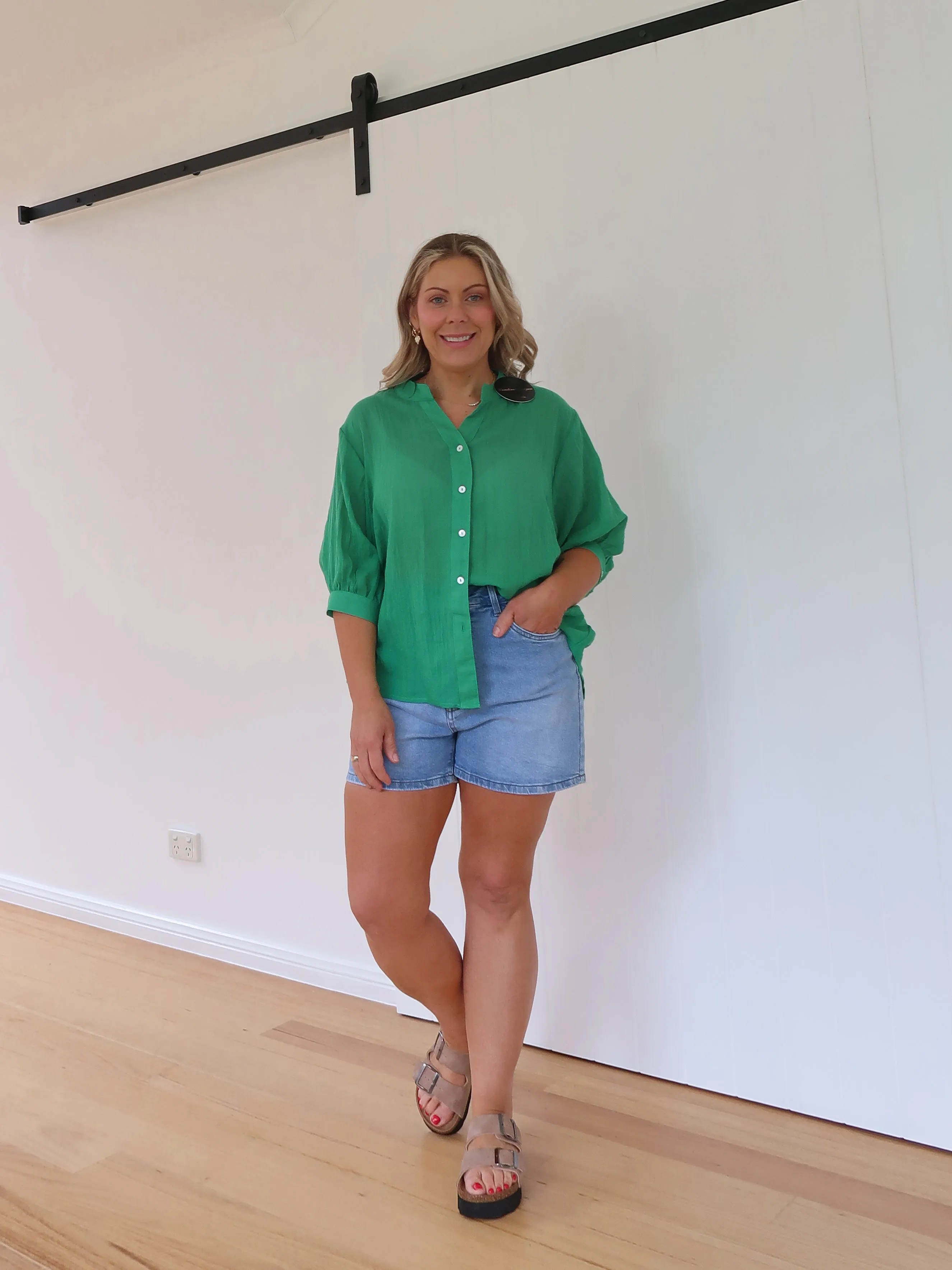 Mimi Blouse - Jade