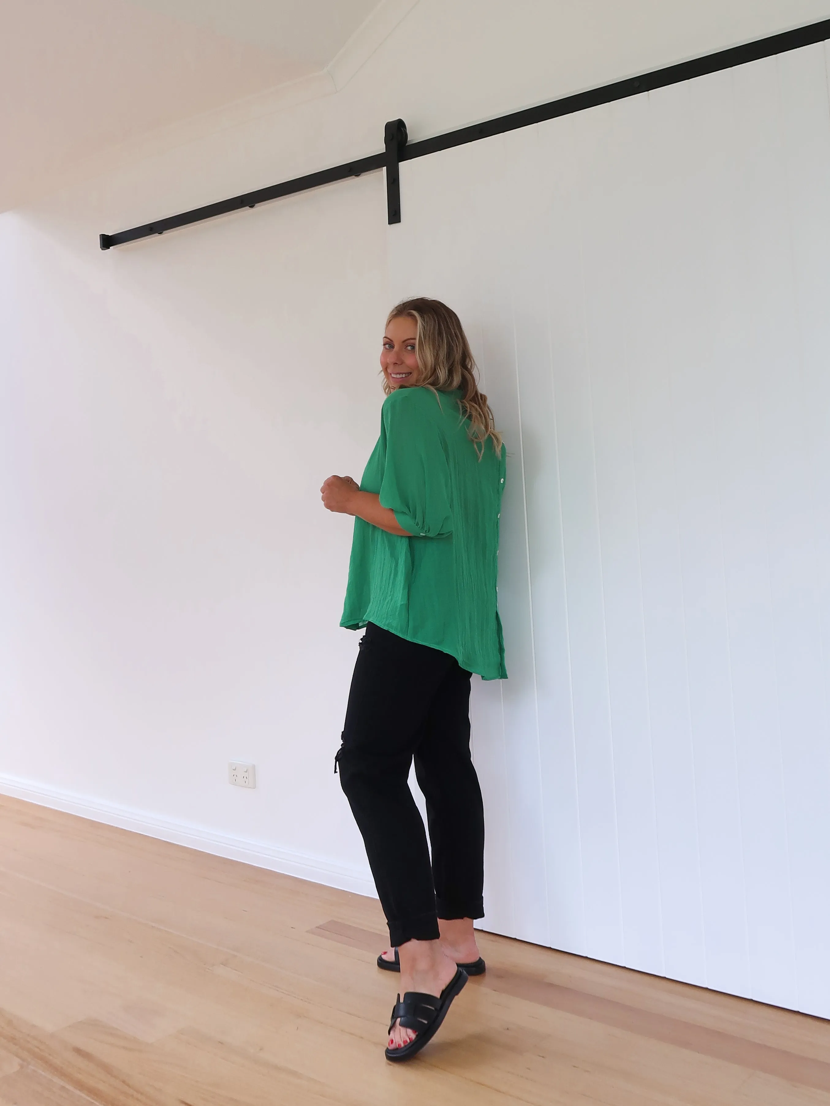 Mimi Blouse - Jade