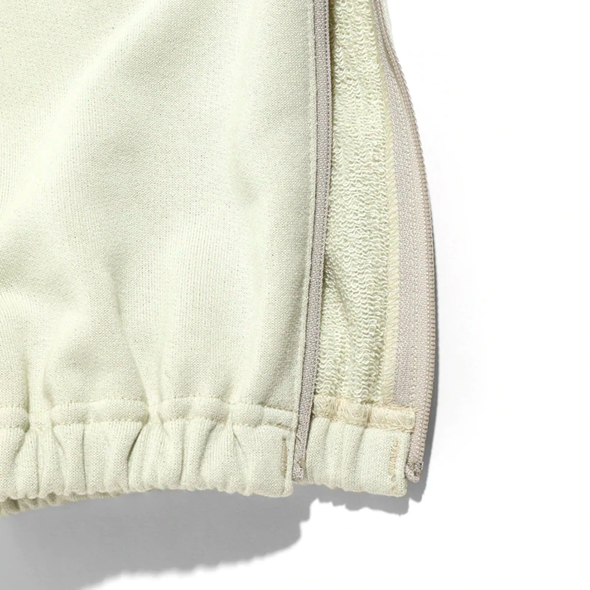 Needles Mens Zipped Sweatpants Beige