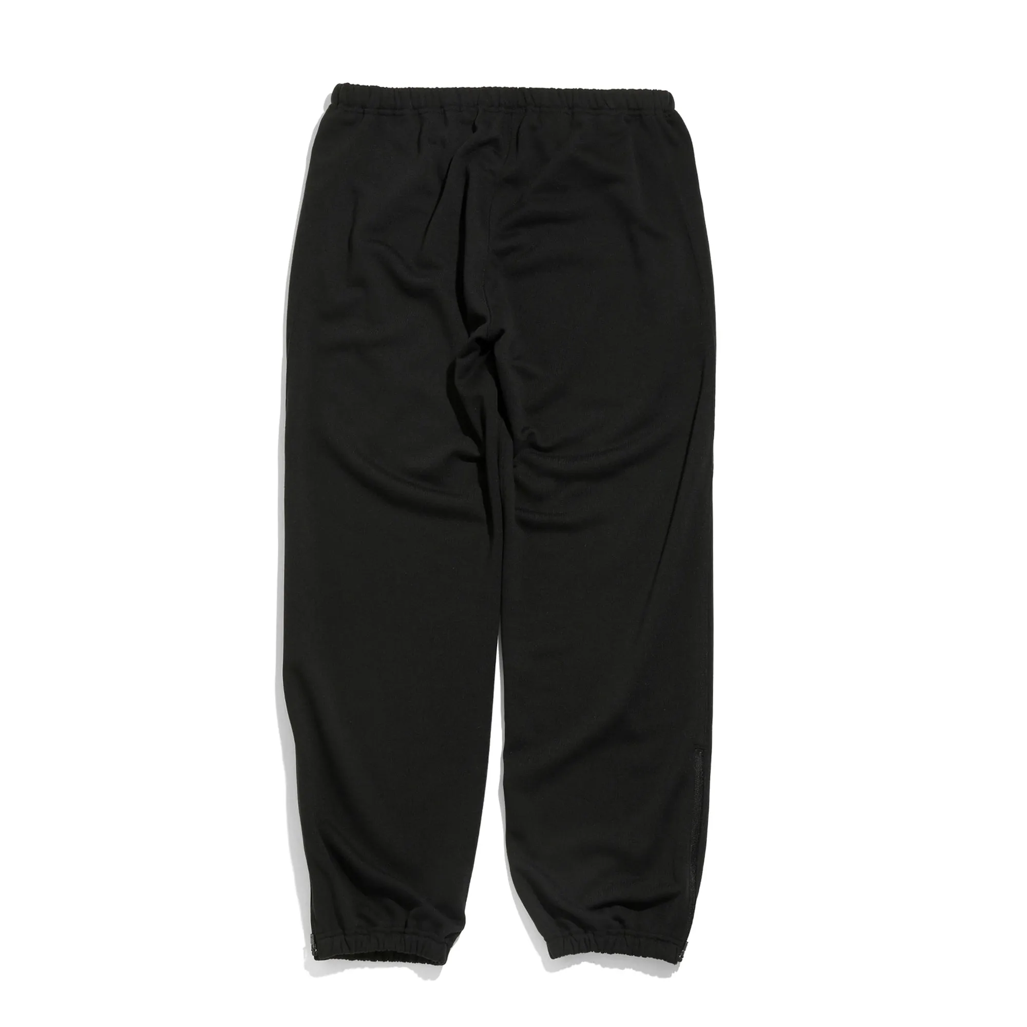 Needles Mens Zipped Sweatpants Black