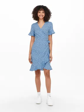 Olivia Wrap Dress - Allure