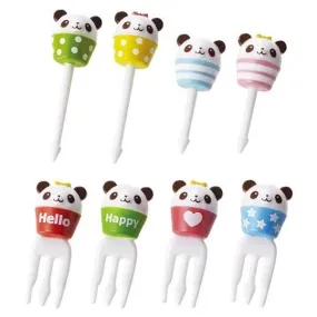 Panda in a Cup Forks & Picks