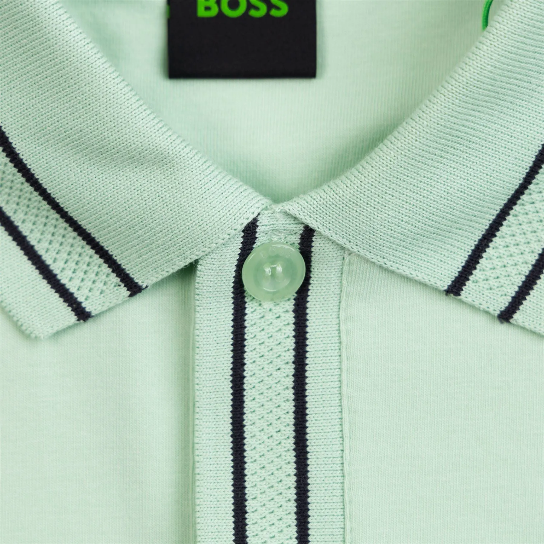 Paule 2 Slim Fit Polo Open Green - SU24