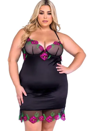 Peony Chemise Plus Size