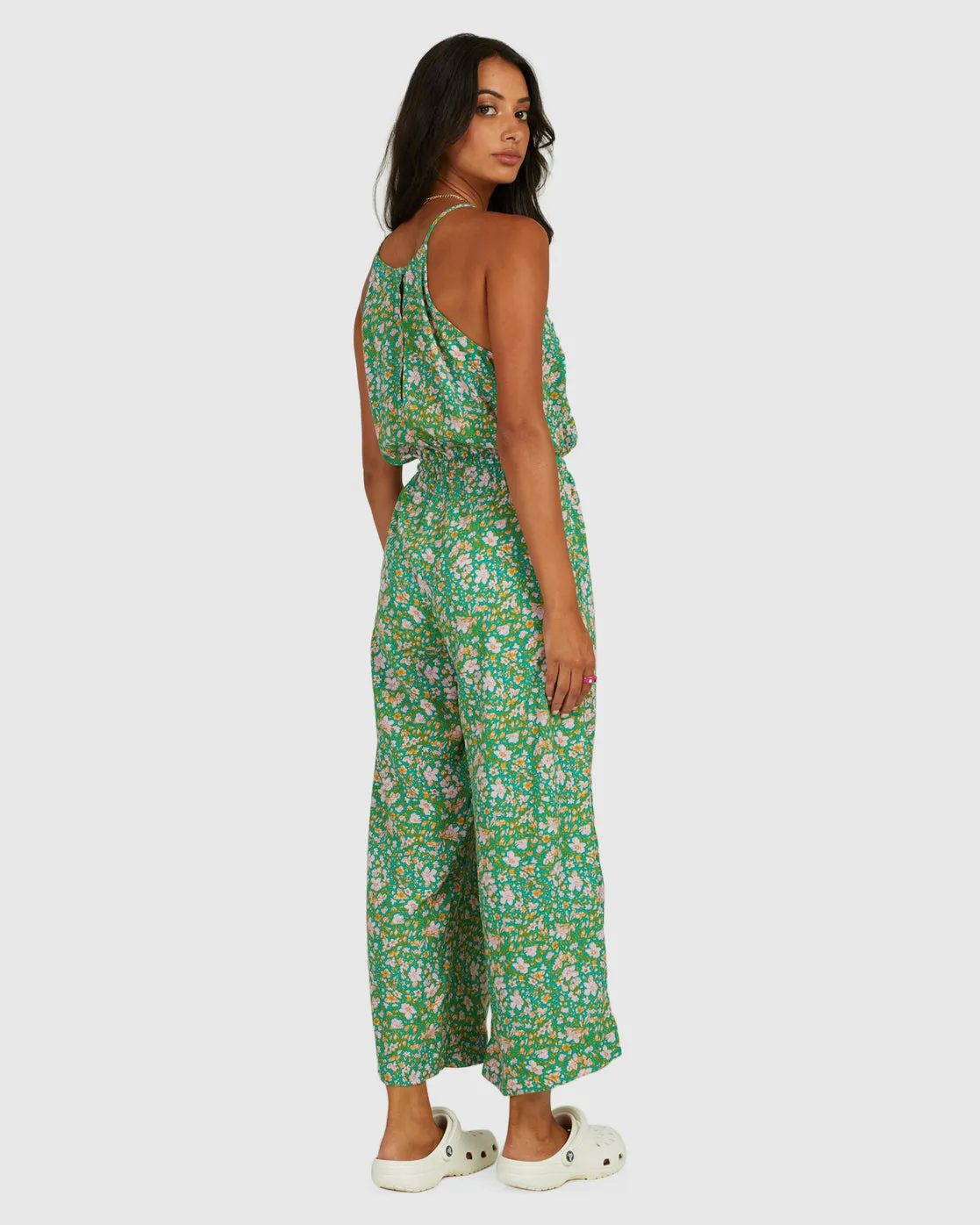 Petal Jumpsuit - Spearmint