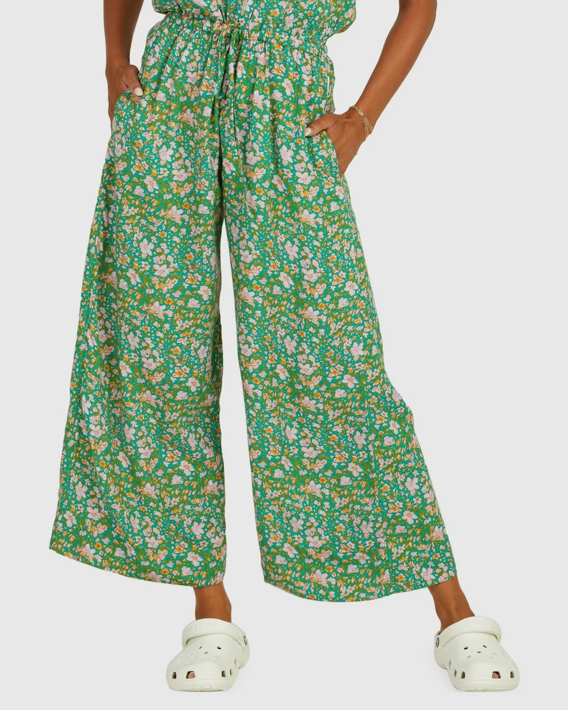 Petal Jumpsuit - Spearmint