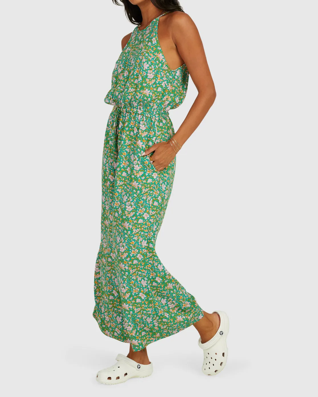 Petal Jumpsuit - Spearmint