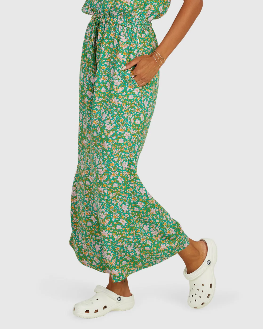 Petal Jumpsuit - Spearmint