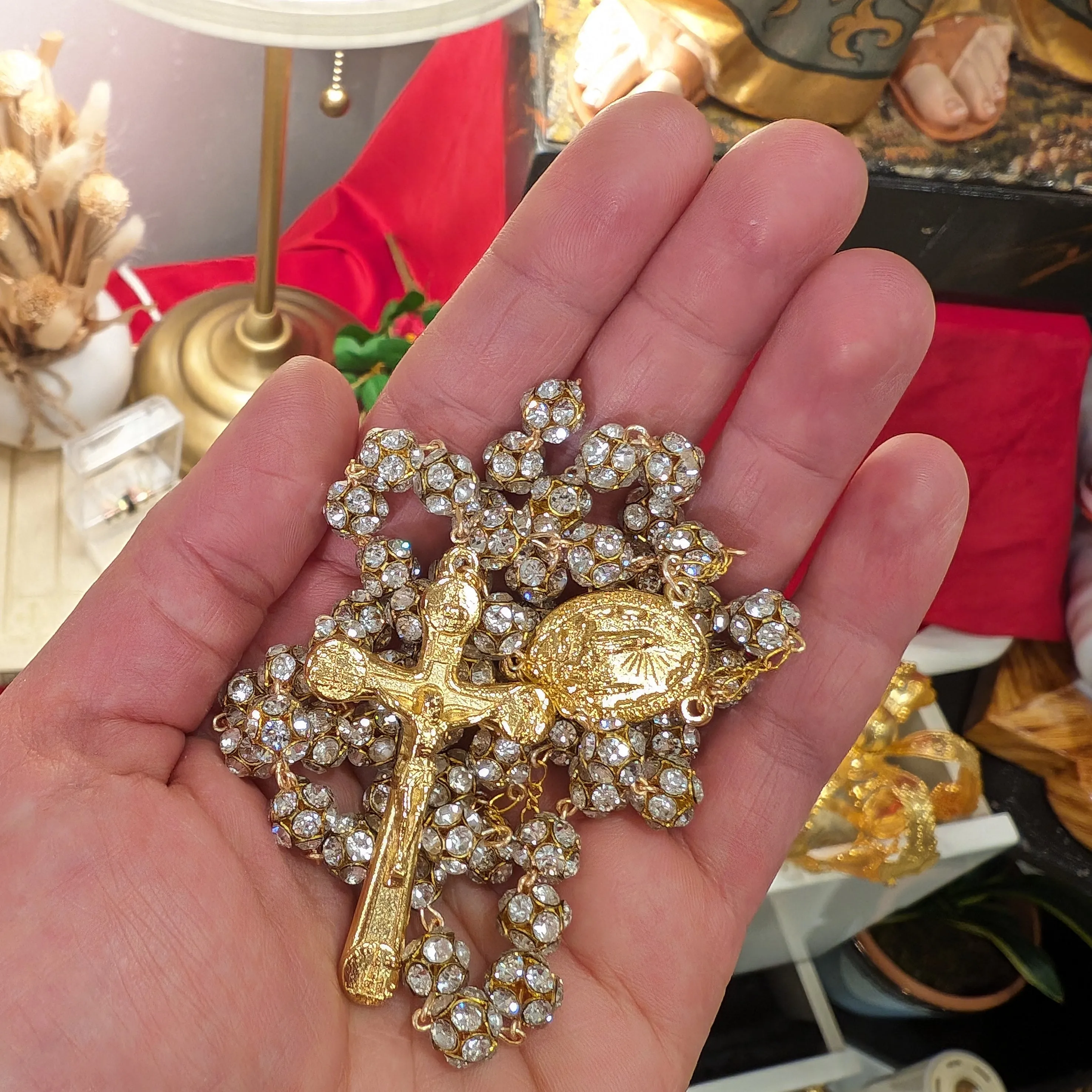 Premium Golden Rosary of Fatima