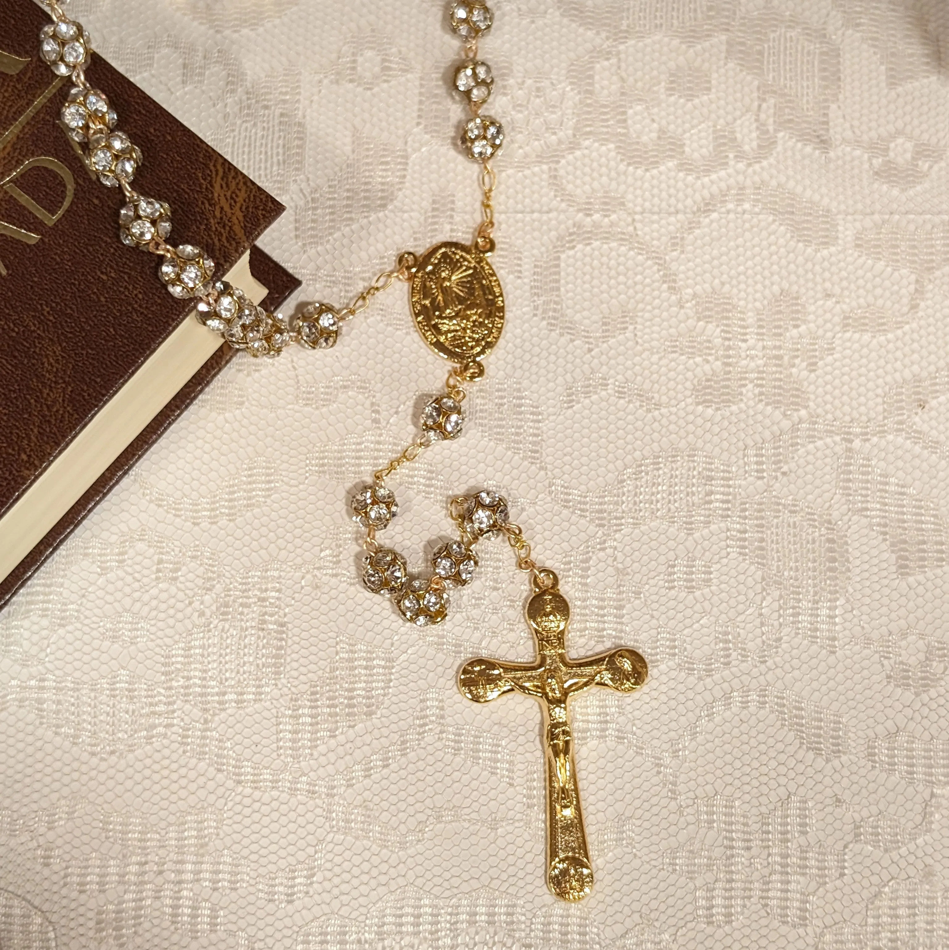 Premium Golden Rosary of Fatima