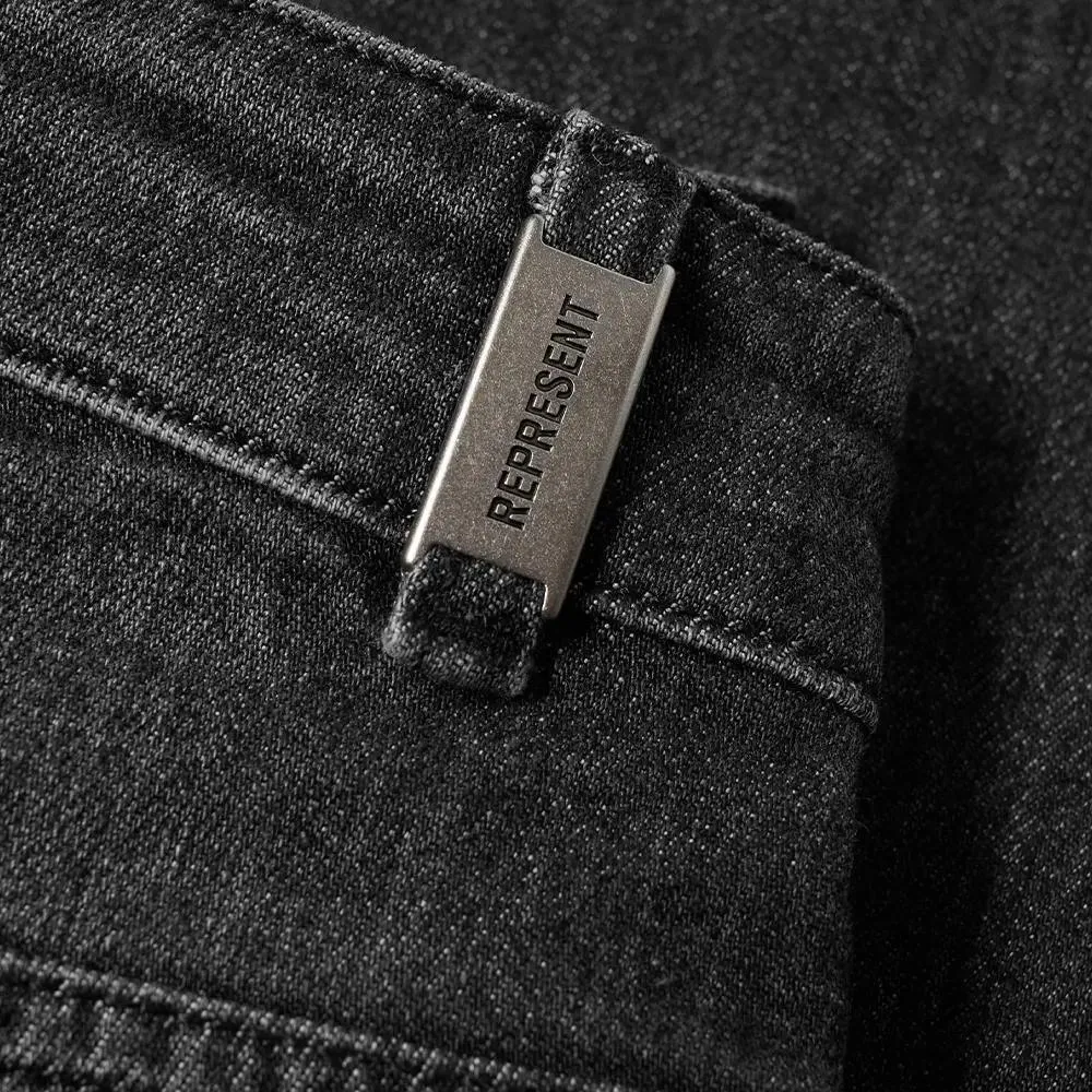 REPRESENT DESTROYER VINTAGE BLACK JEANS