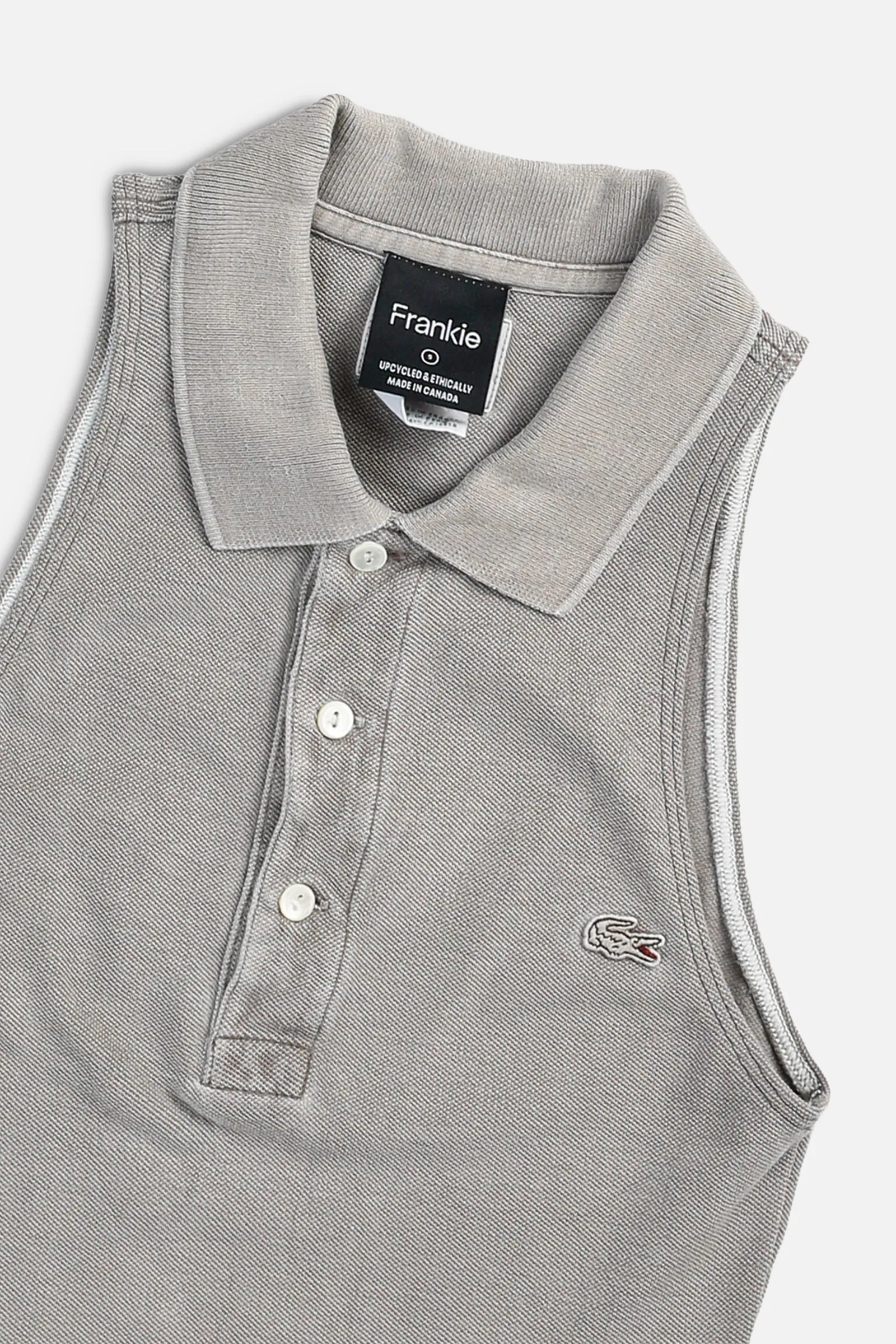 Rework Lacoste Collared Tank - S