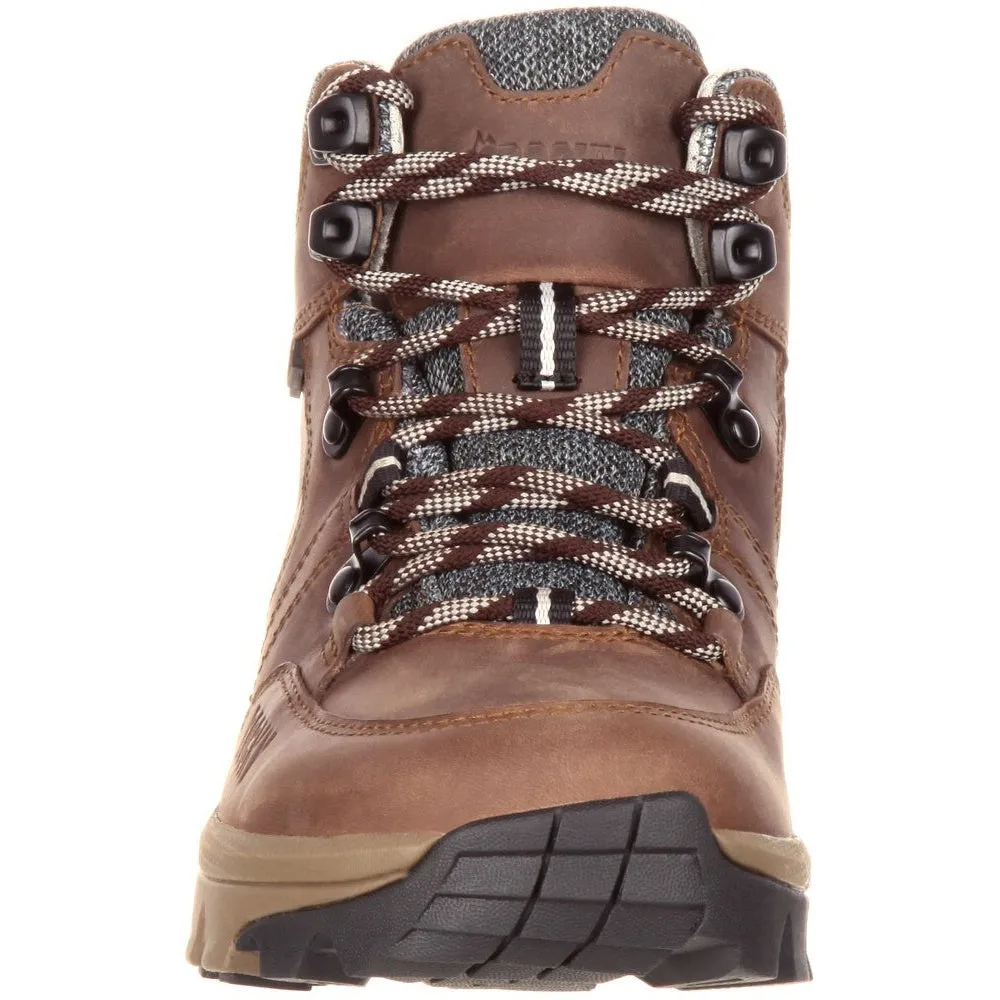 Rocky Women's Endeavor Point 5" WP Outdoor Hiking Boot- Brown- RKS0301