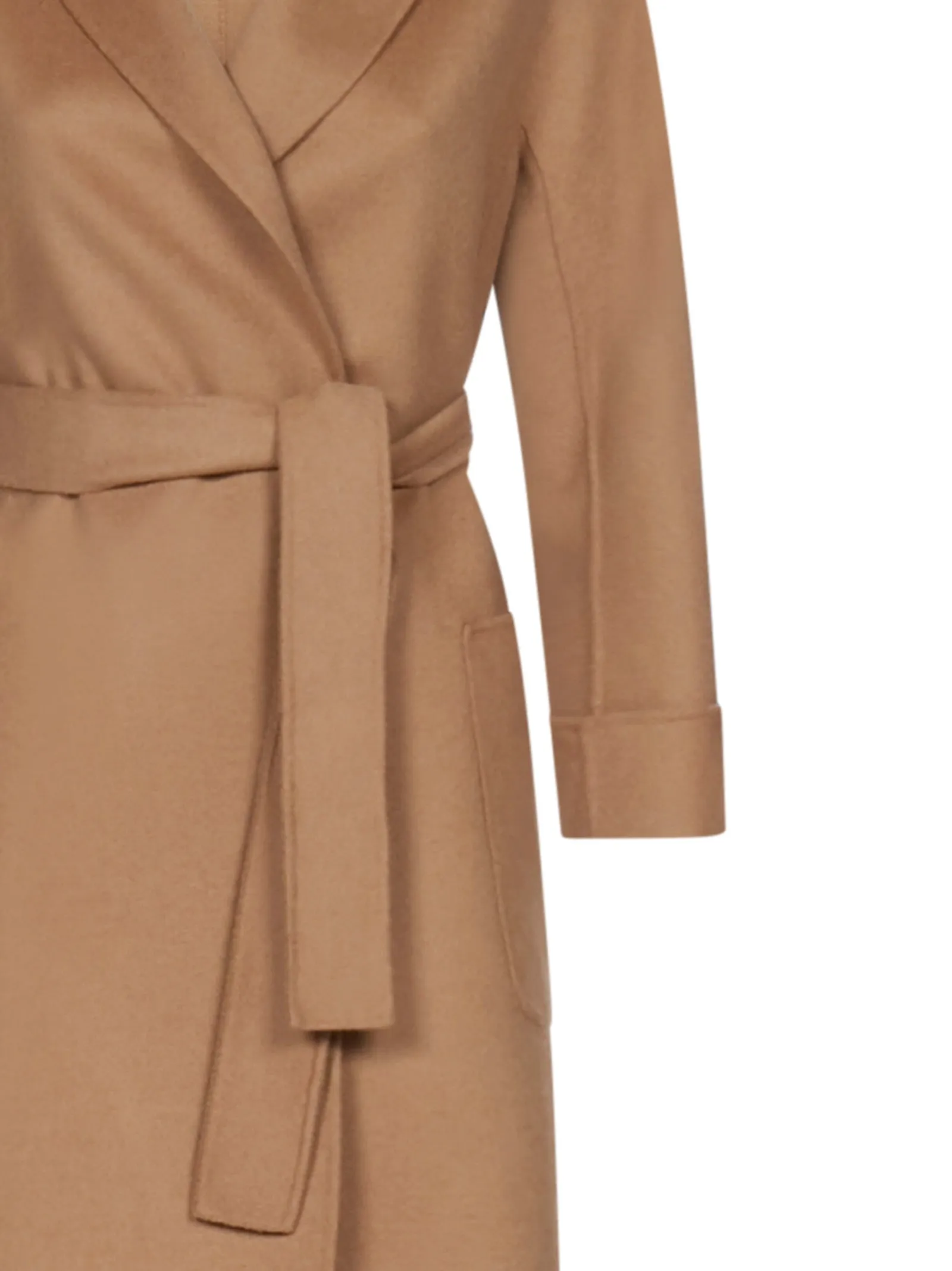 'S Max Mara Belted Clutch Coat