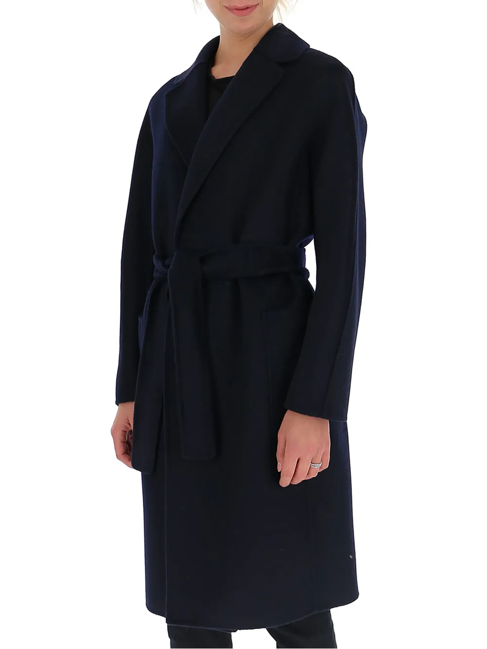 'S Max Mara Belted Wrap Coat