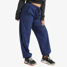 SALE - CURVVY Plus Size Thigh Slit Detail Jogger Pants