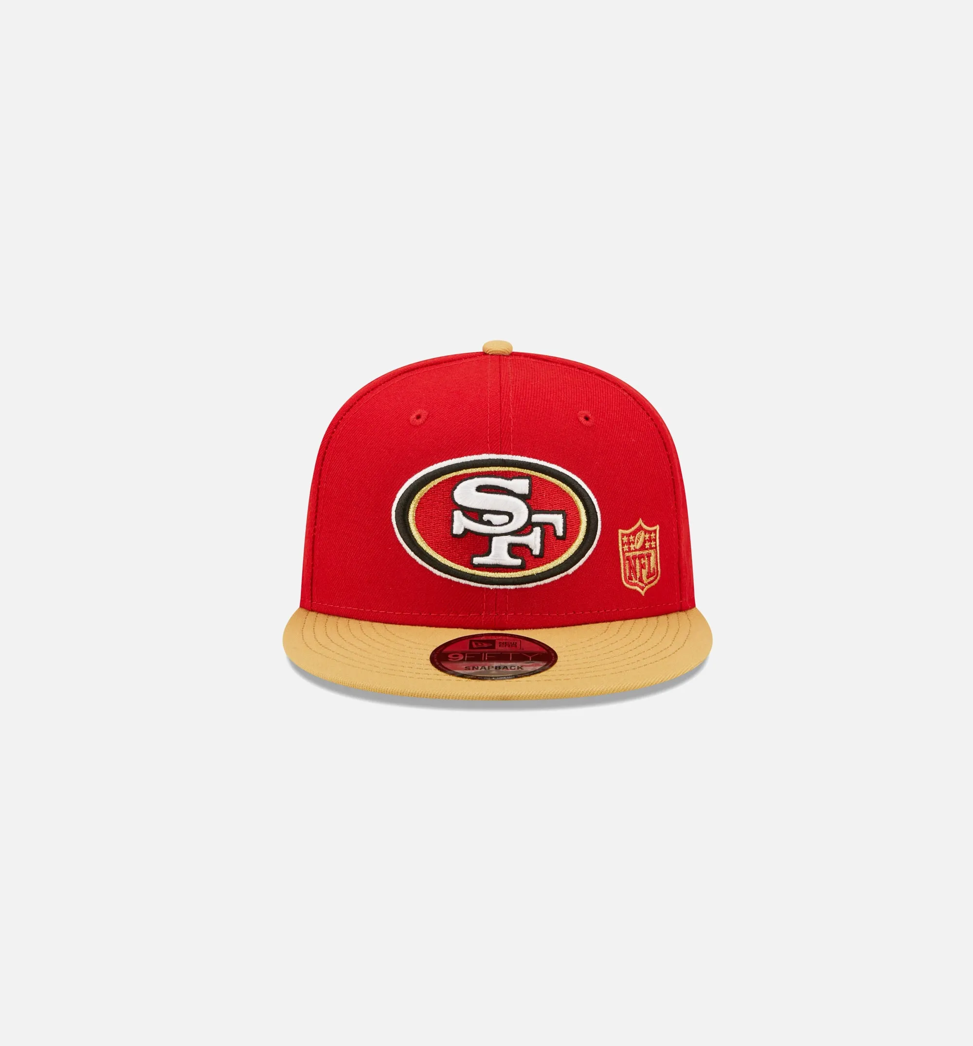 San Francisco 49ers Backletter Arch 9FIFTY Snapback Mens Hat - Red