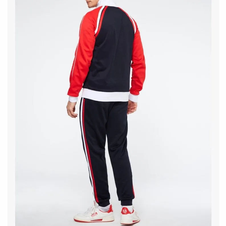 Sergio Tacchini Ghibli Tracksuit (Night Sky/White/Tango Red)