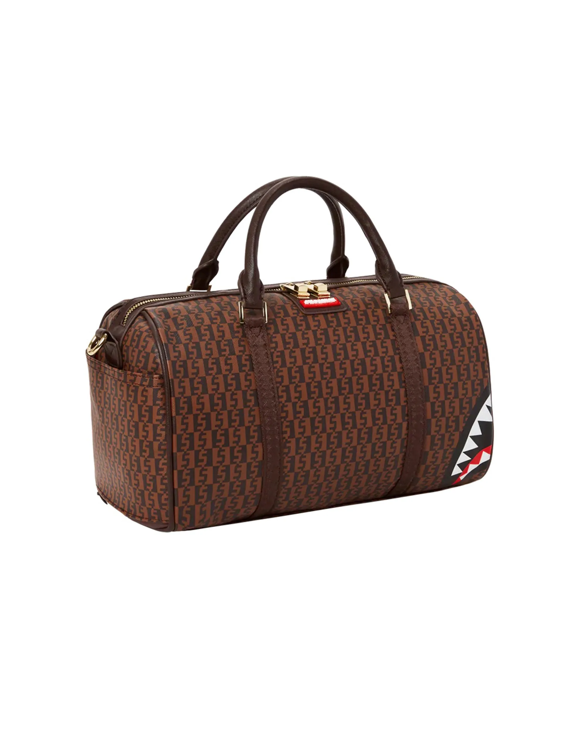 Sprayground Money Checkered Mini Duffle