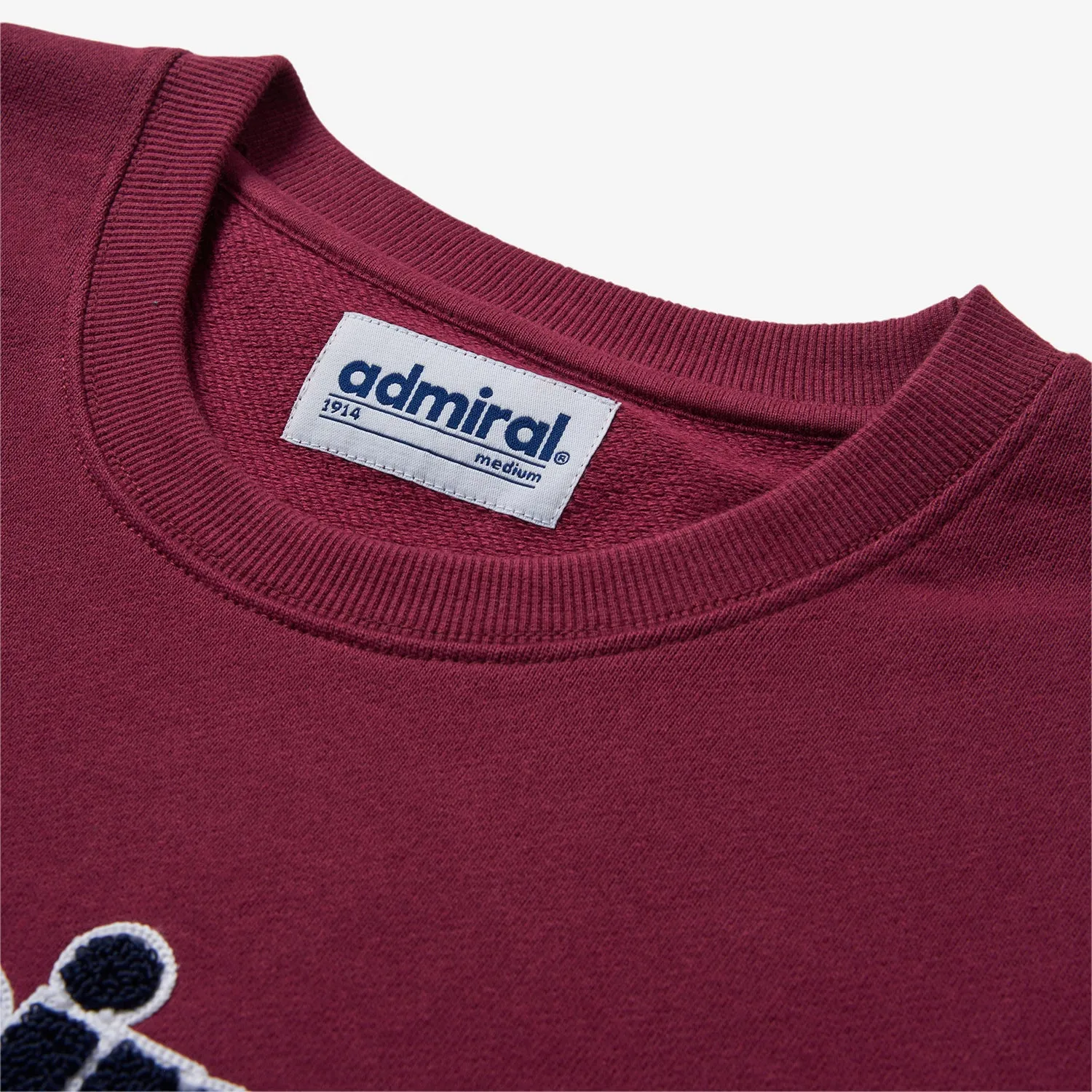 Stamford Chenille Sweatshirt - Burgundy