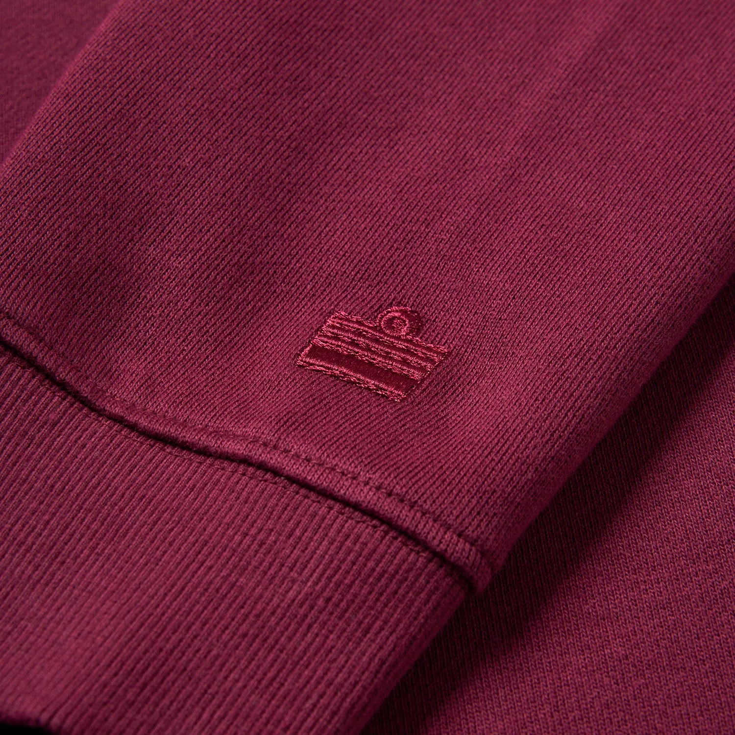 Stamford Chenille Sweatshirt - Burgundy