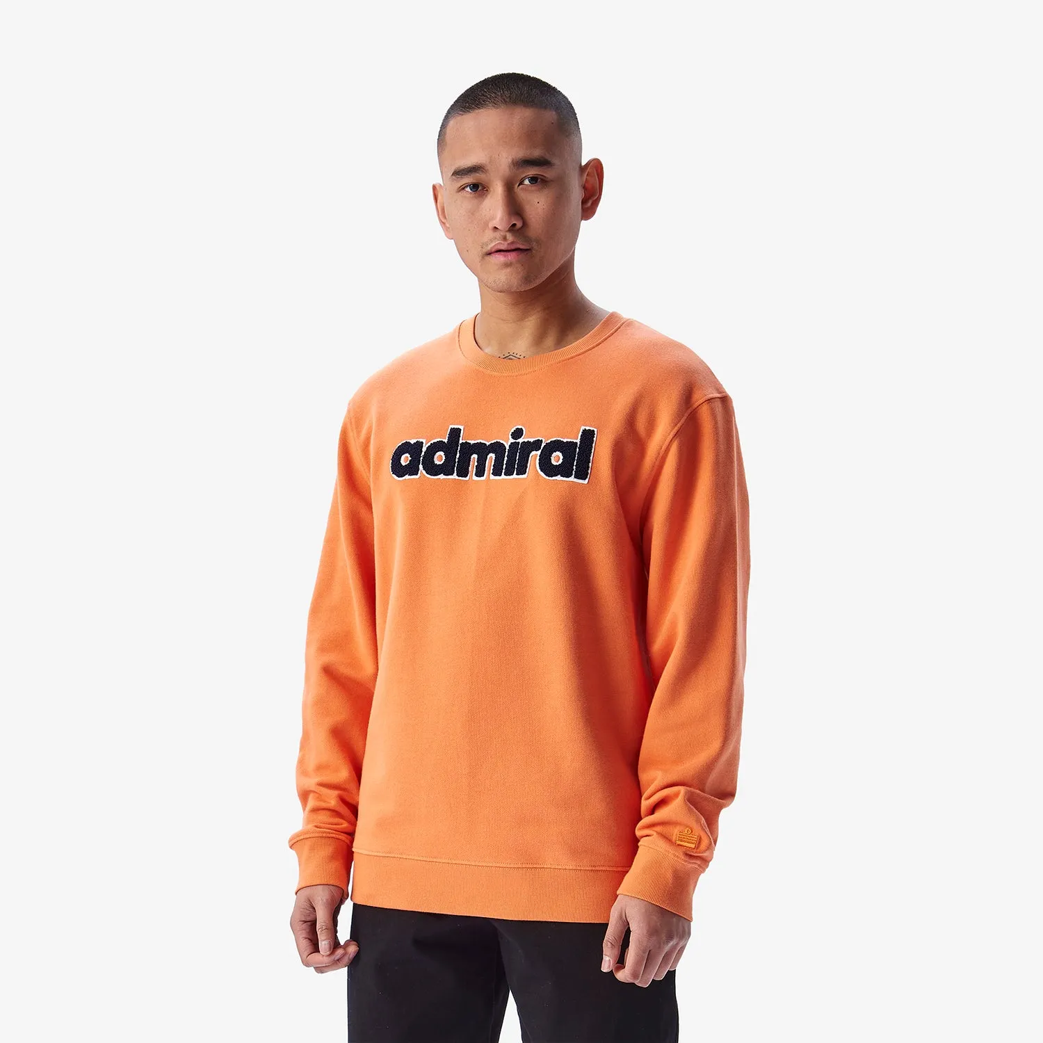 Stamford Chenille Sweatshirt - Orange