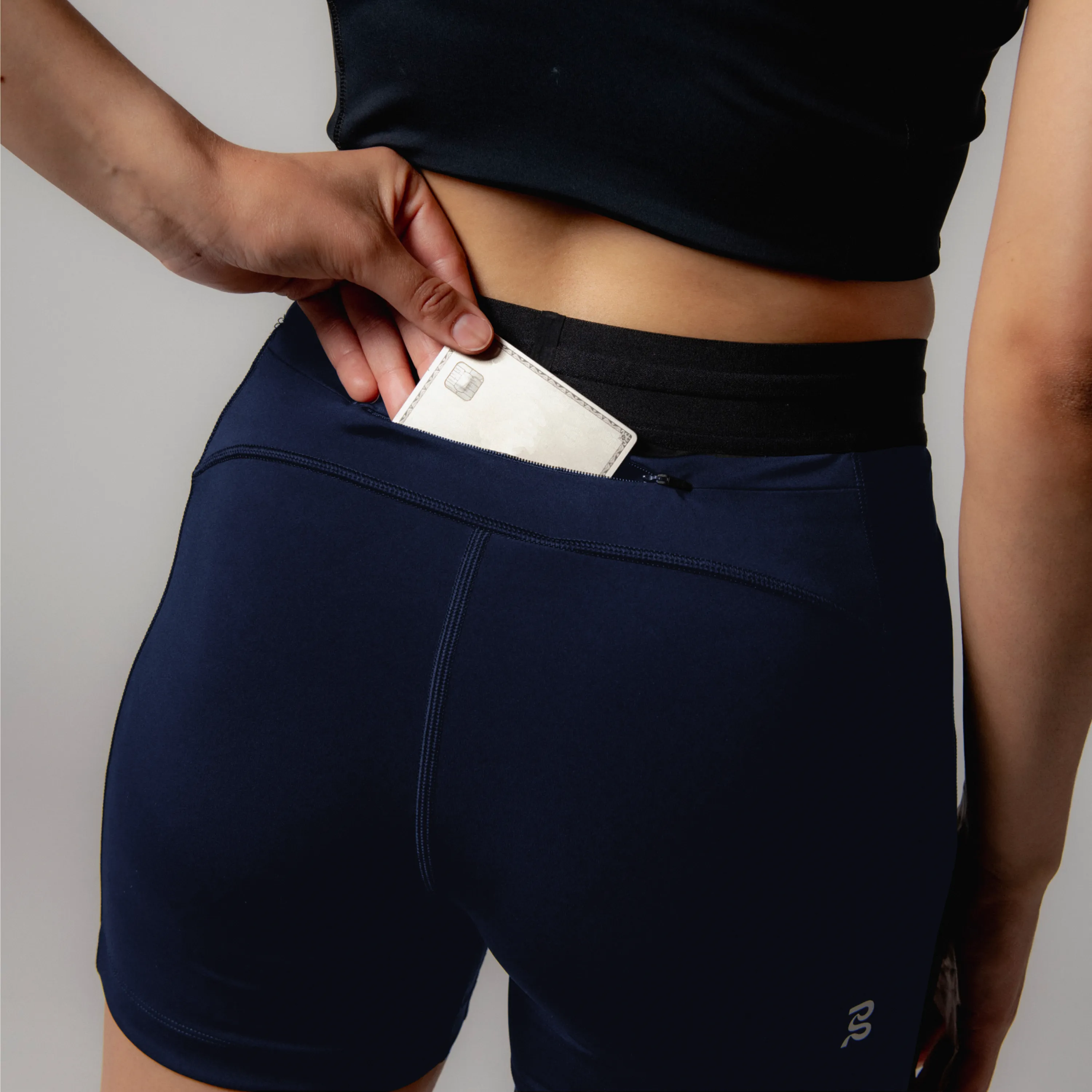 Stamina™  5" Compression Short, Women's - NY Navy