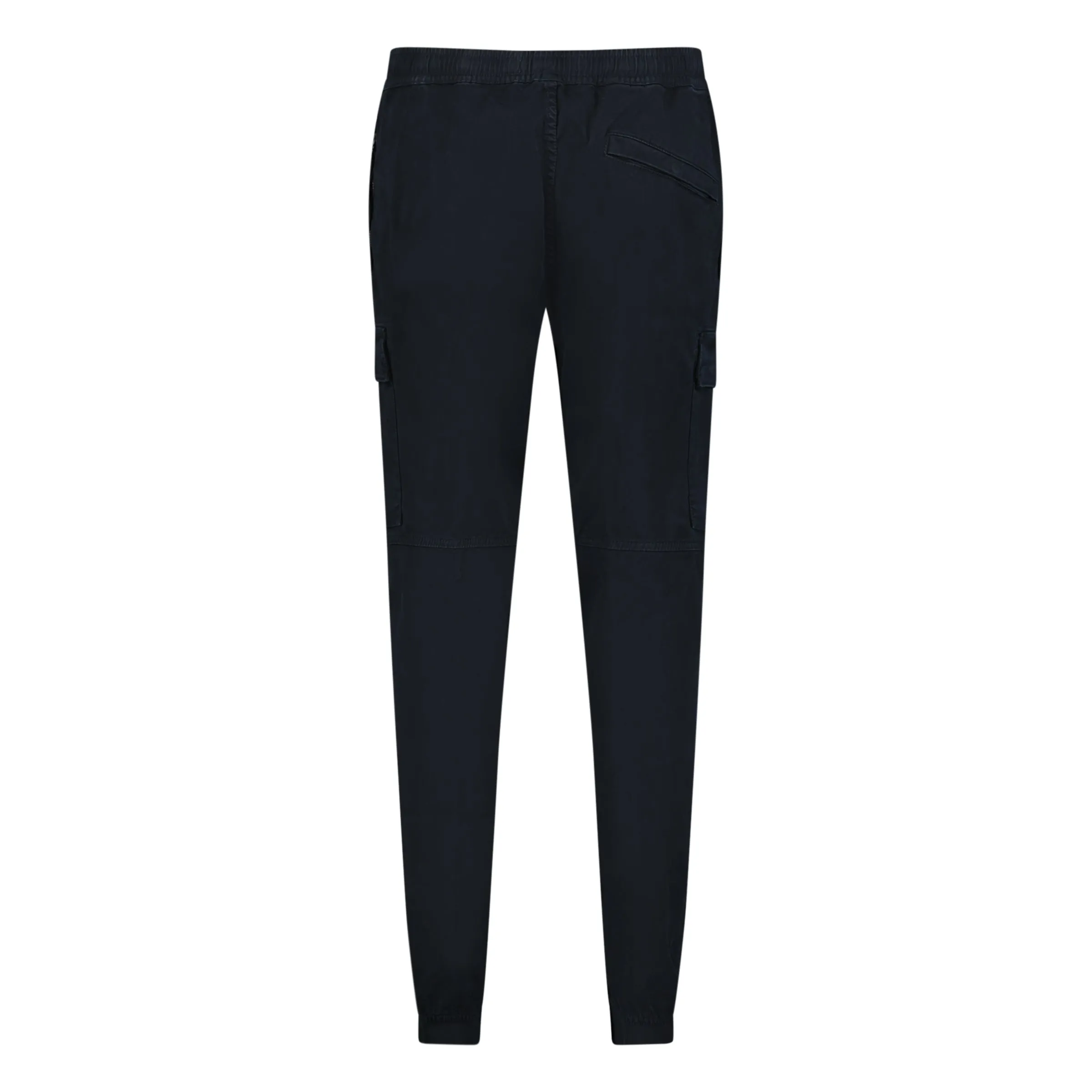 STONE ISLAND CARGO PANTS NAVY BLUE - CUFFED BOTTOMS