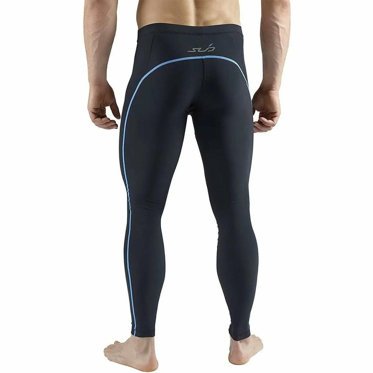 Sub Sports Cold Freeze Compression Mens Long Running Tights - Black