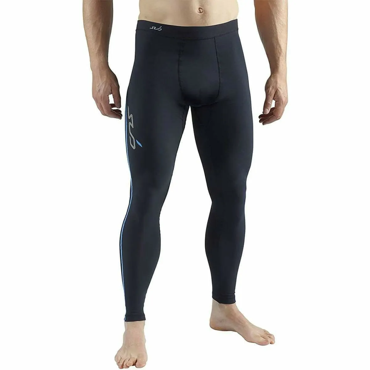 Sub Sports Cold Freeze Compression Mens Long Running Tights - Black