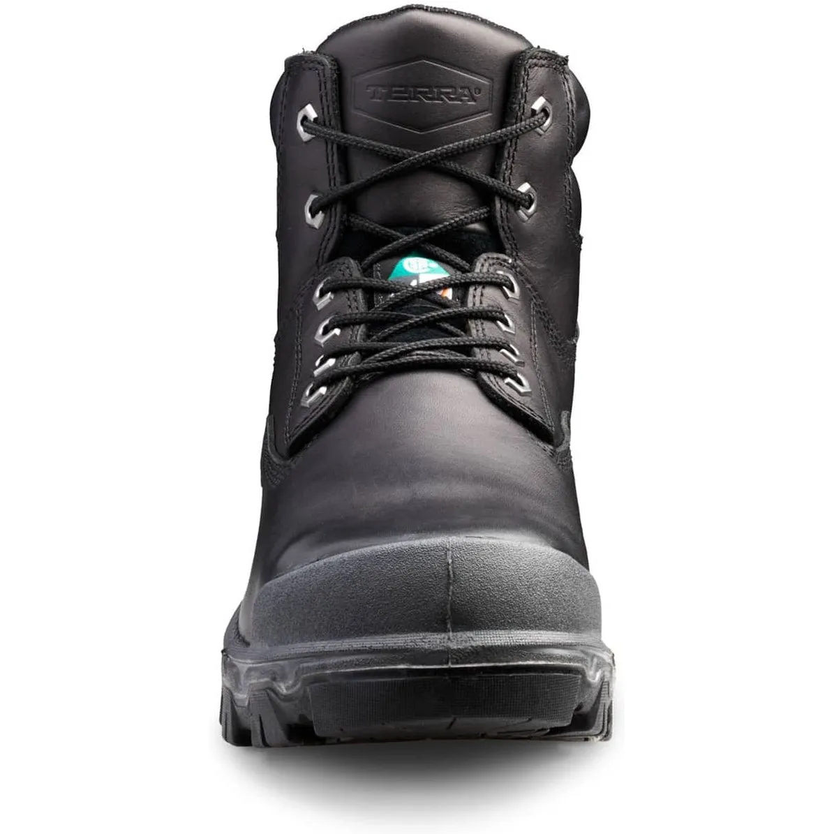 Terra Men's Sentry 2020 6 Comp Toe WP Safety Work Boot -Black- 4NRWBK