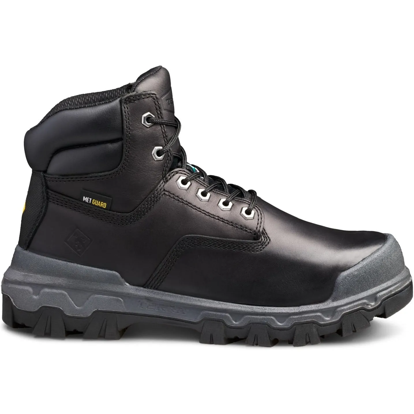 Terra Men's Sentry 2020 6 Comp Toe WP Safety Work Boot -Black- 4NRWBK