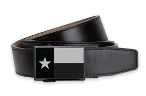 Texas Heritage Black, 1 3/8 Strap, Dress Belt