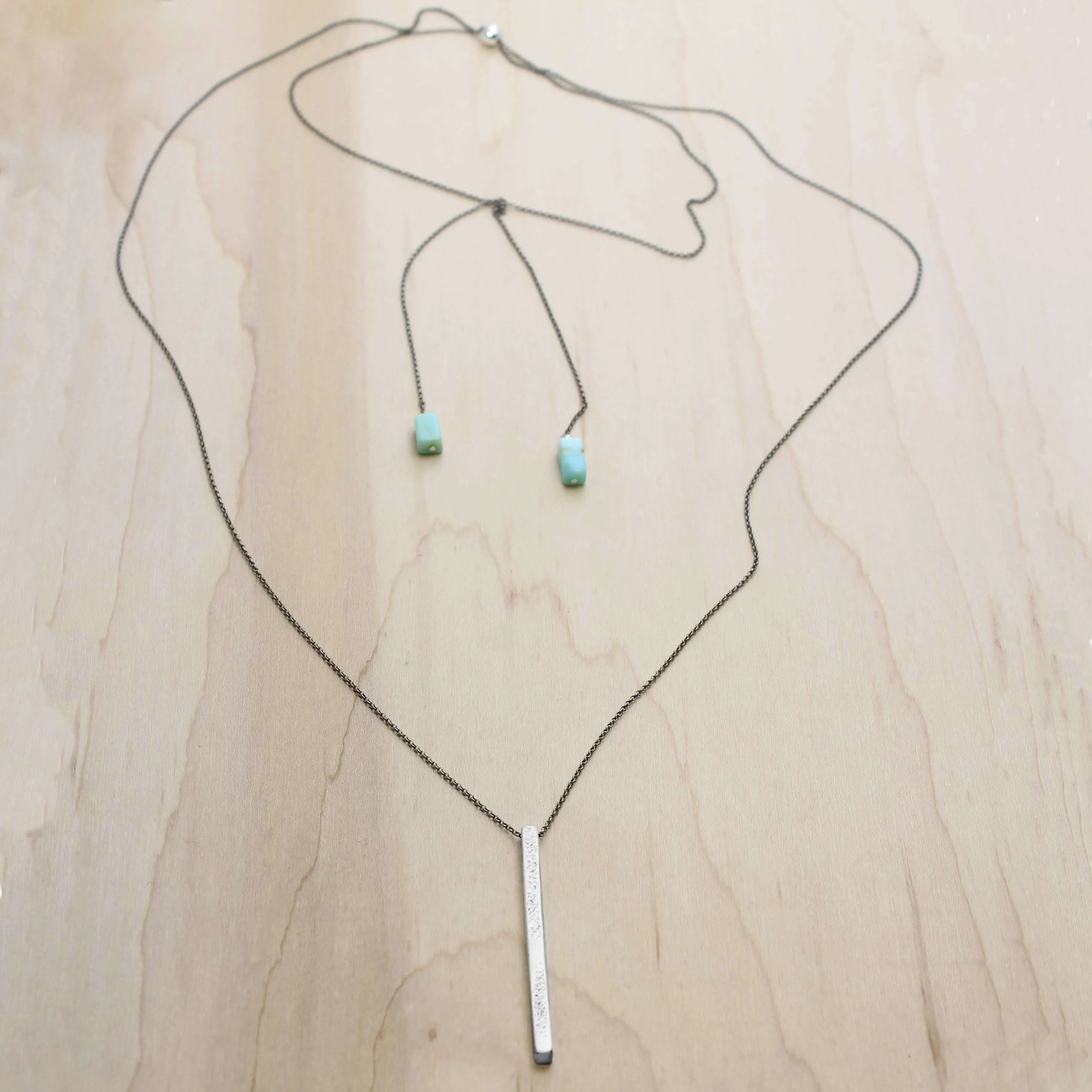 Twig Long Layered Necklace