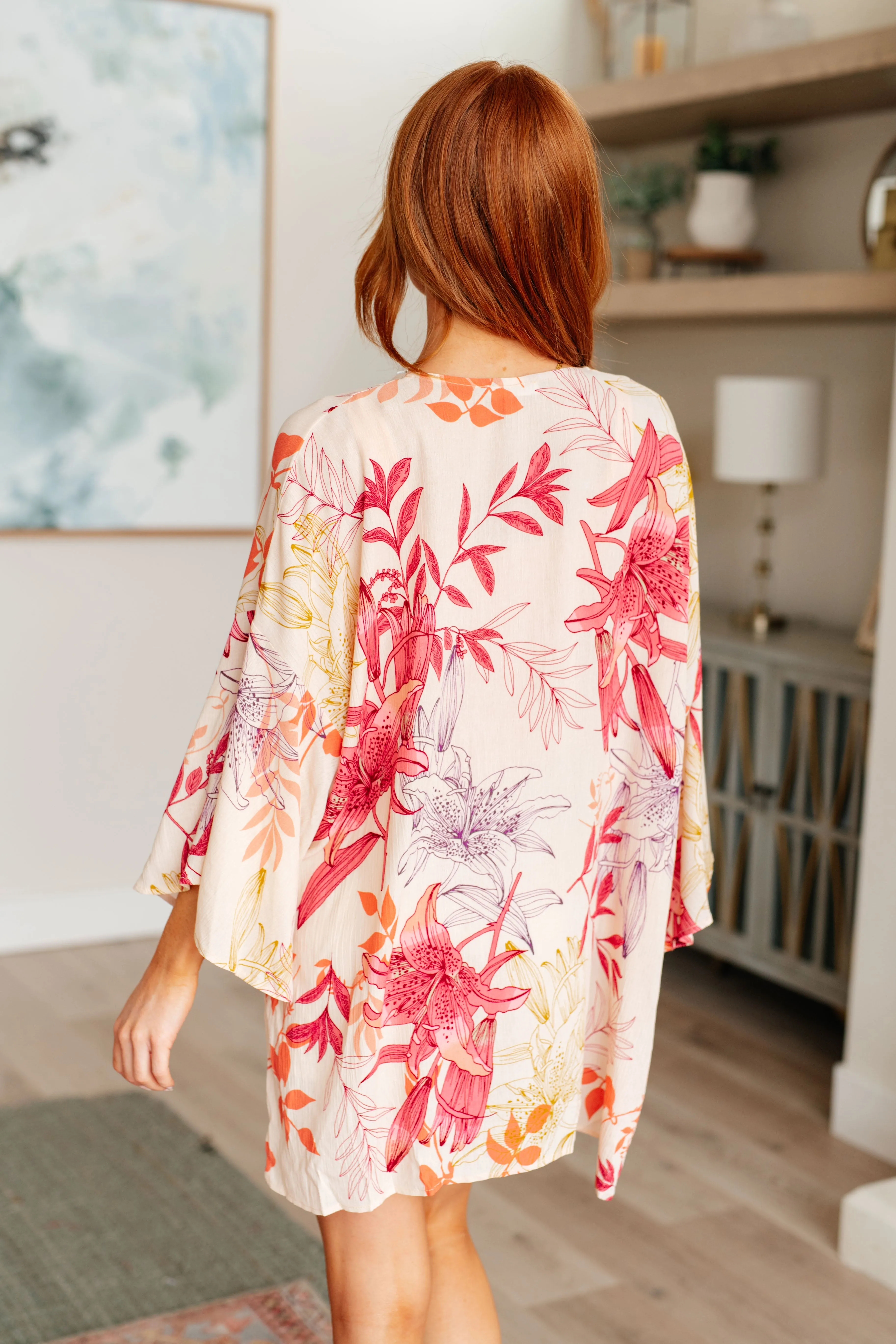 Vacay Season Bell Sleeve Kimono - 4/23