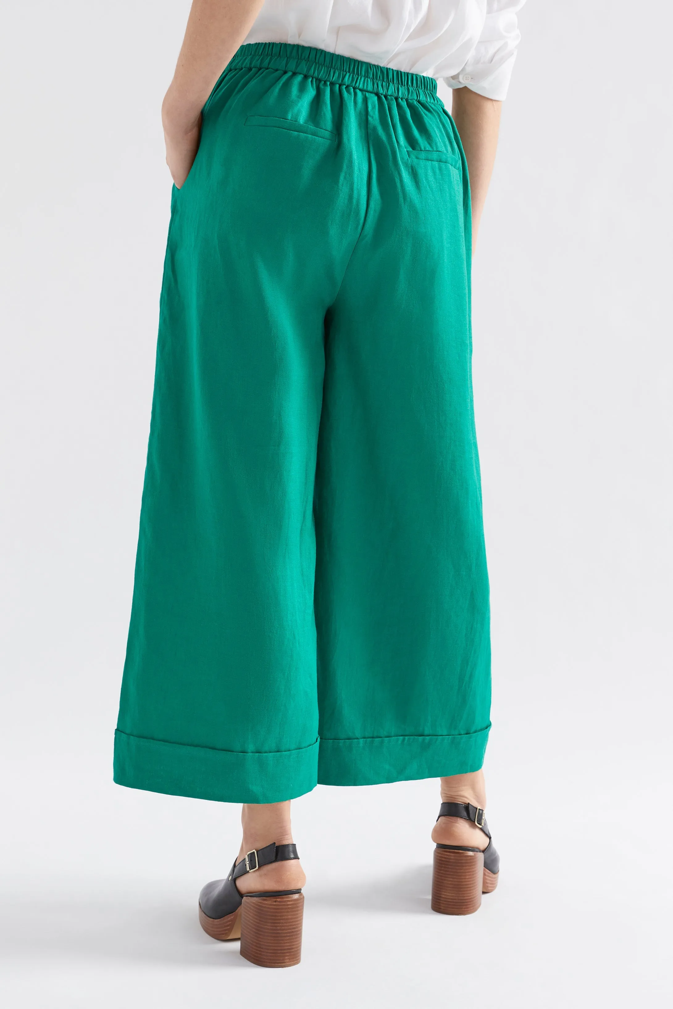 Vassa Linen Culotte