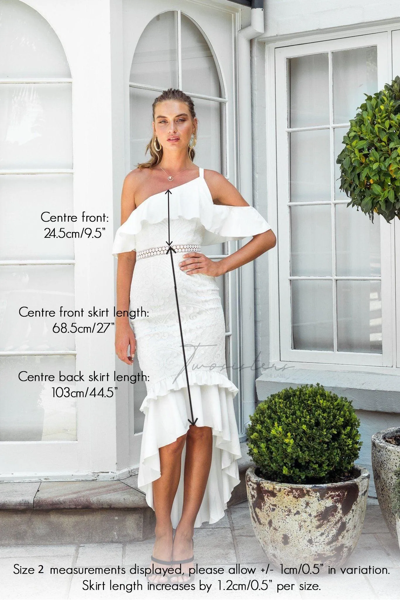 Victoria Dress - White