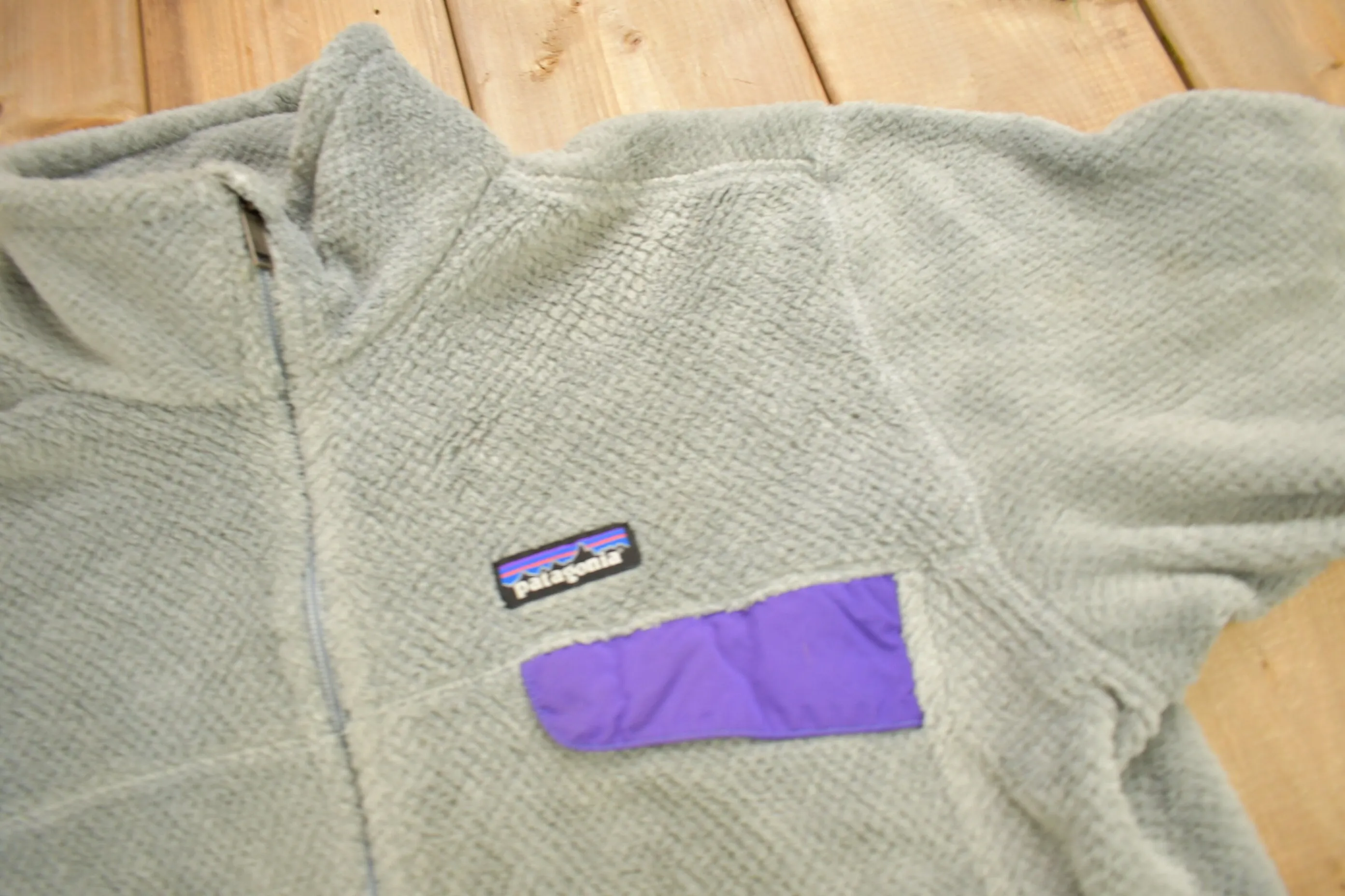 Vintage Patagonia Fleece Zip Up Women&#39;s Sweater / Patagonia Fleece / Streetwear / Outdoorsman / Hiking / Ski Sweater