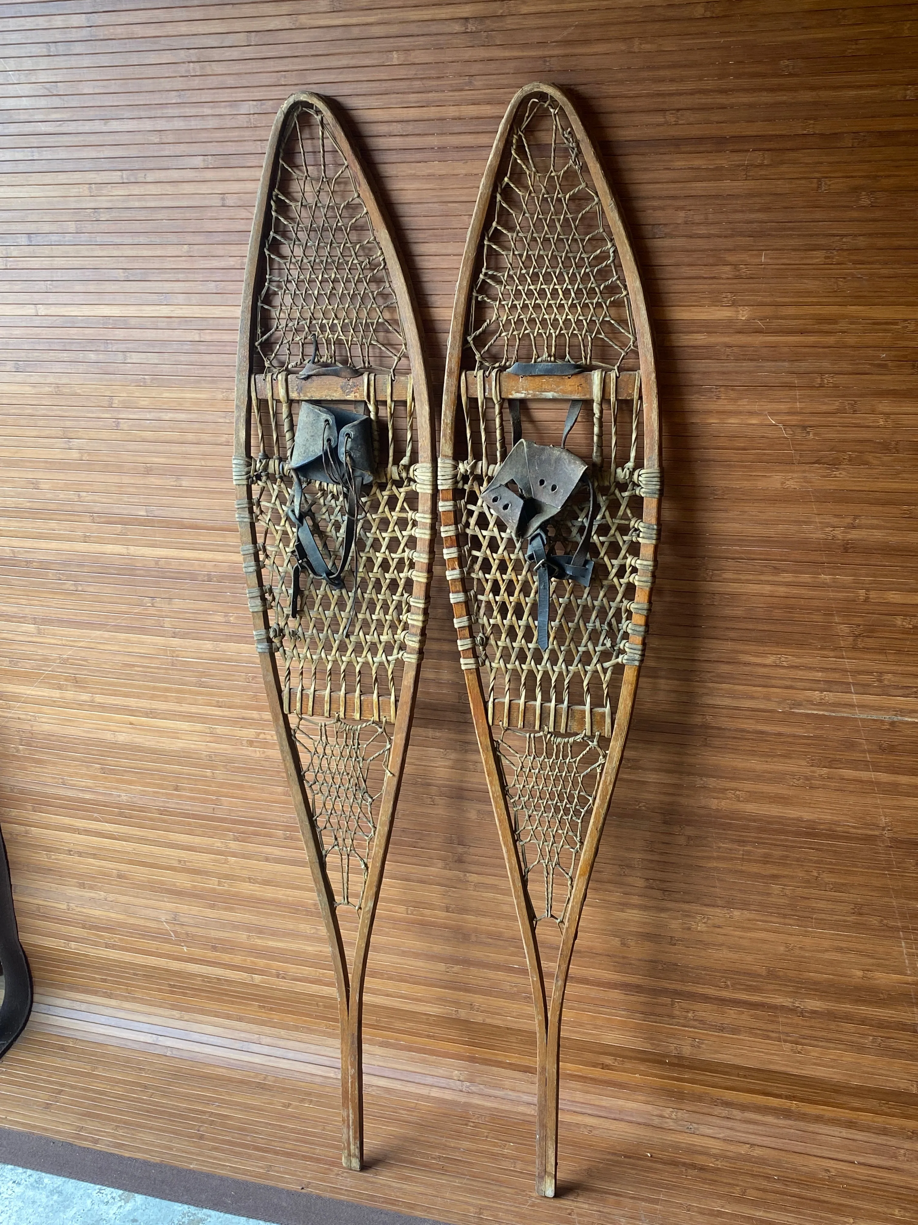 Vintage W.F Tubbs Snowshoes