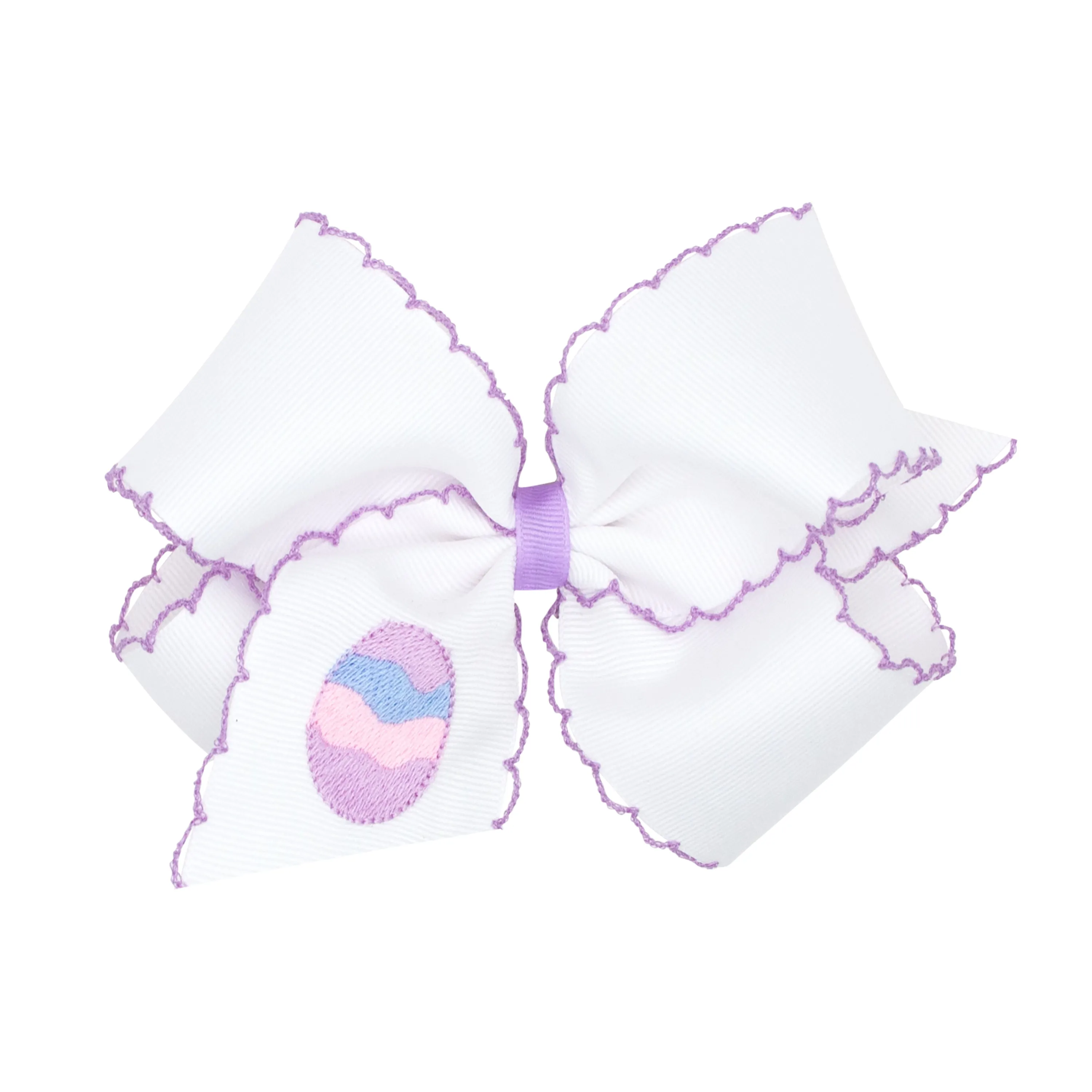 Wee Ones Bows - King - Embroidered Easter Egg