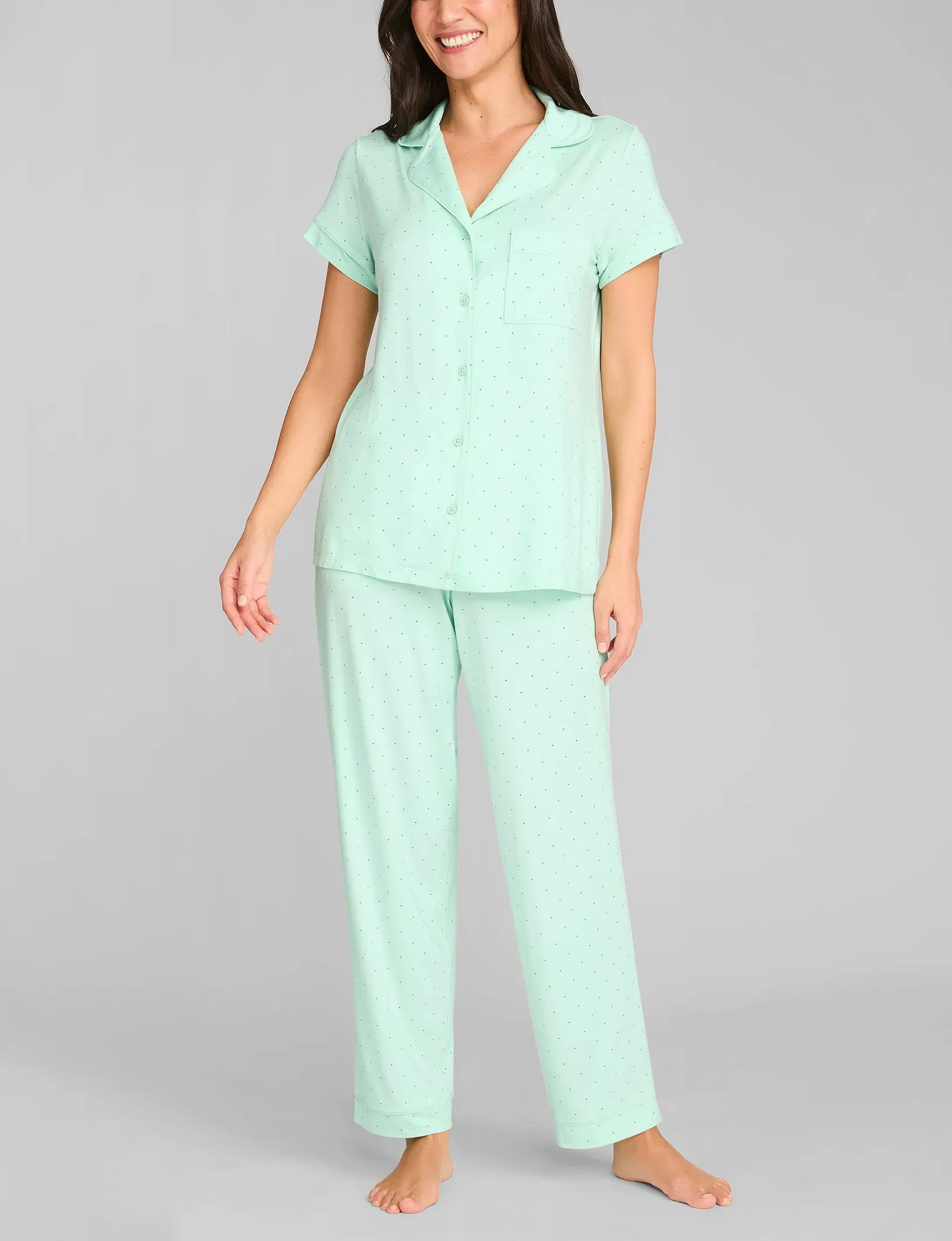 Women's Downtime Pajama Top & Pant Set