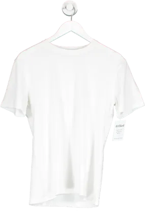 ZARA White Basic T Shirt UK M